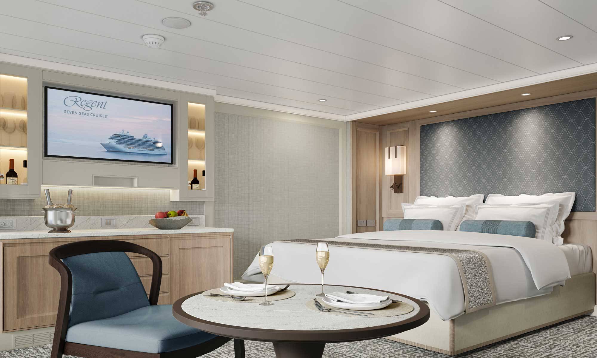 Seven Seas Prestige Concierge Suite Wohnzimmer