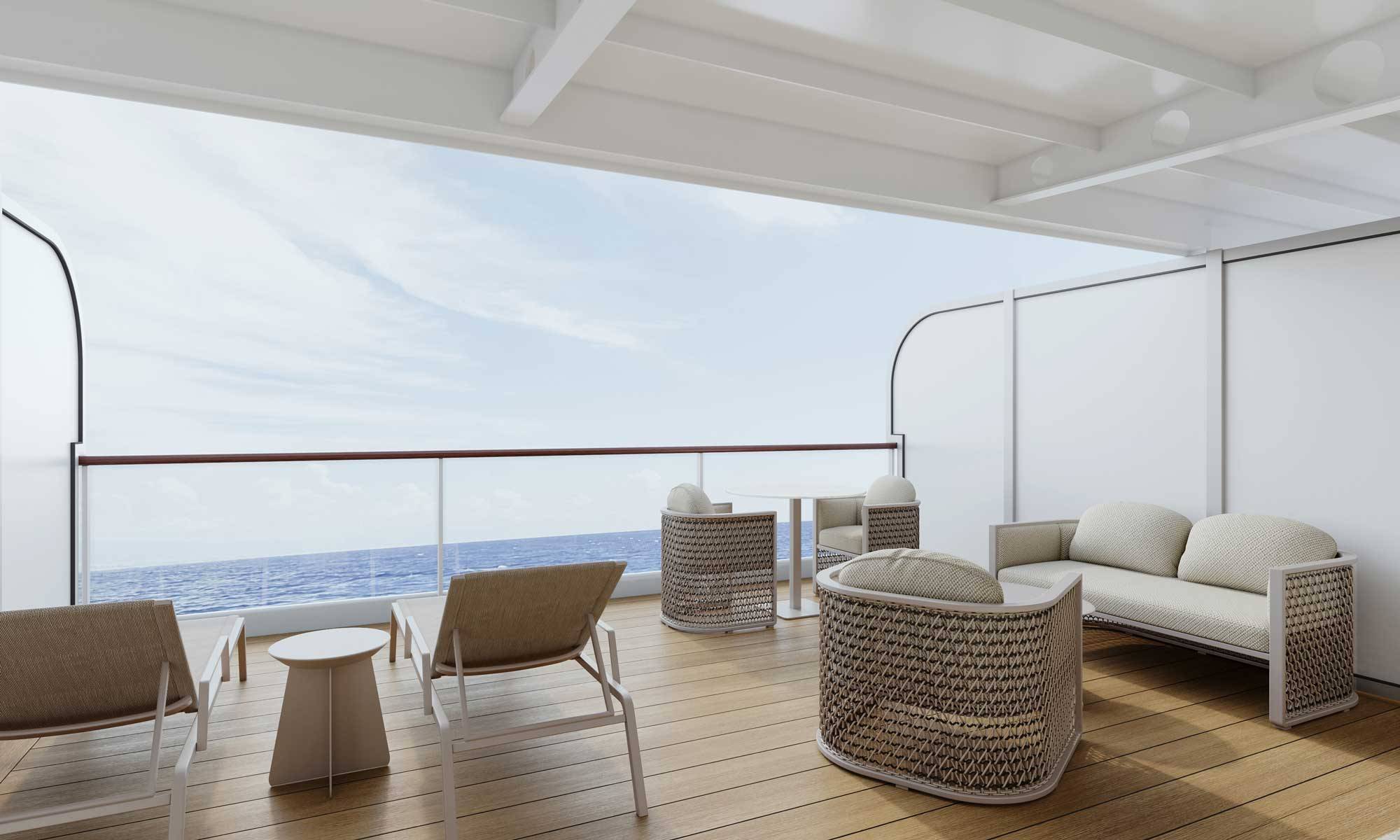 Seven Seas Prestige Horizon Penthouse Balkon