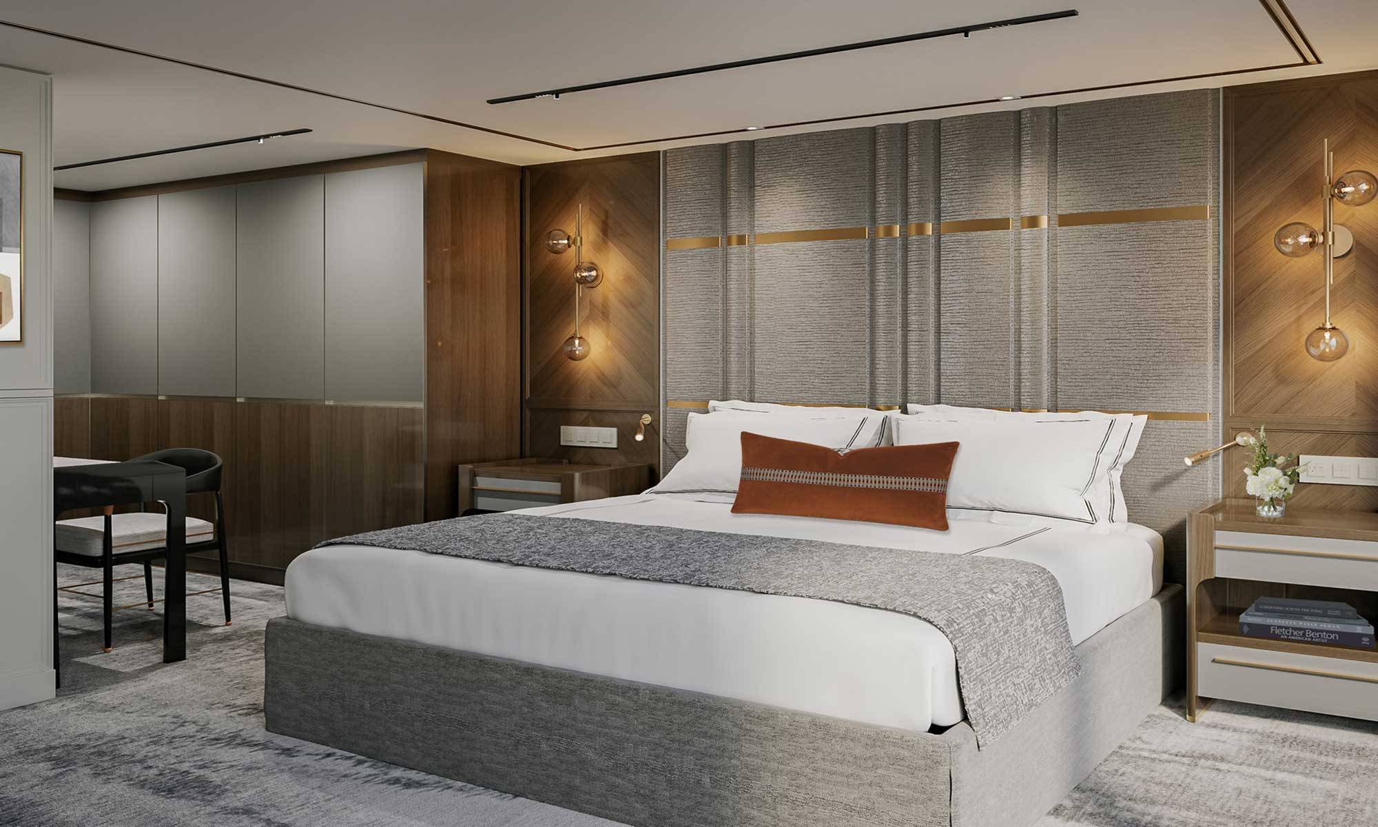 Seven Seas Prestige Signature Suite Schlafzimmer