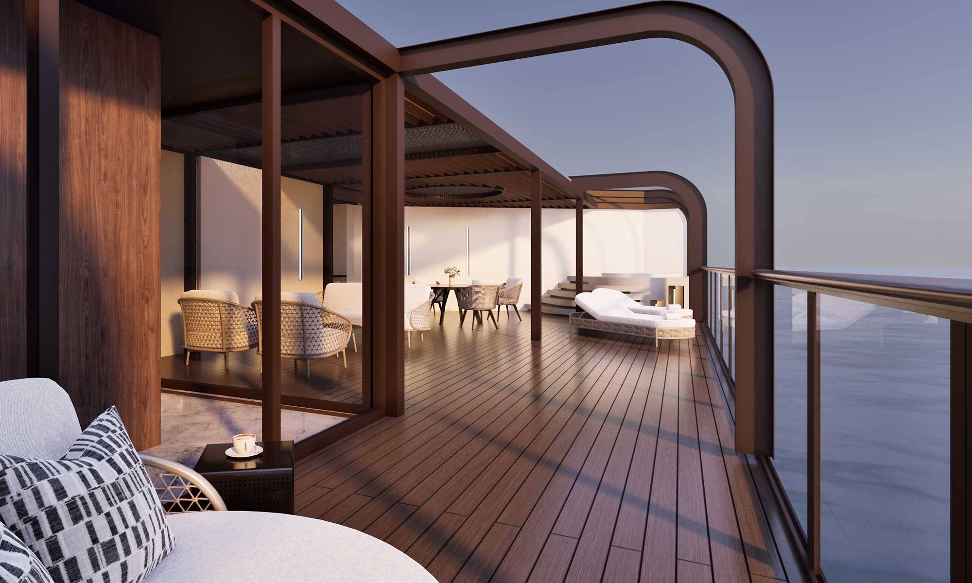 Seven Seas Prestige Skyview Luna Terrasse
