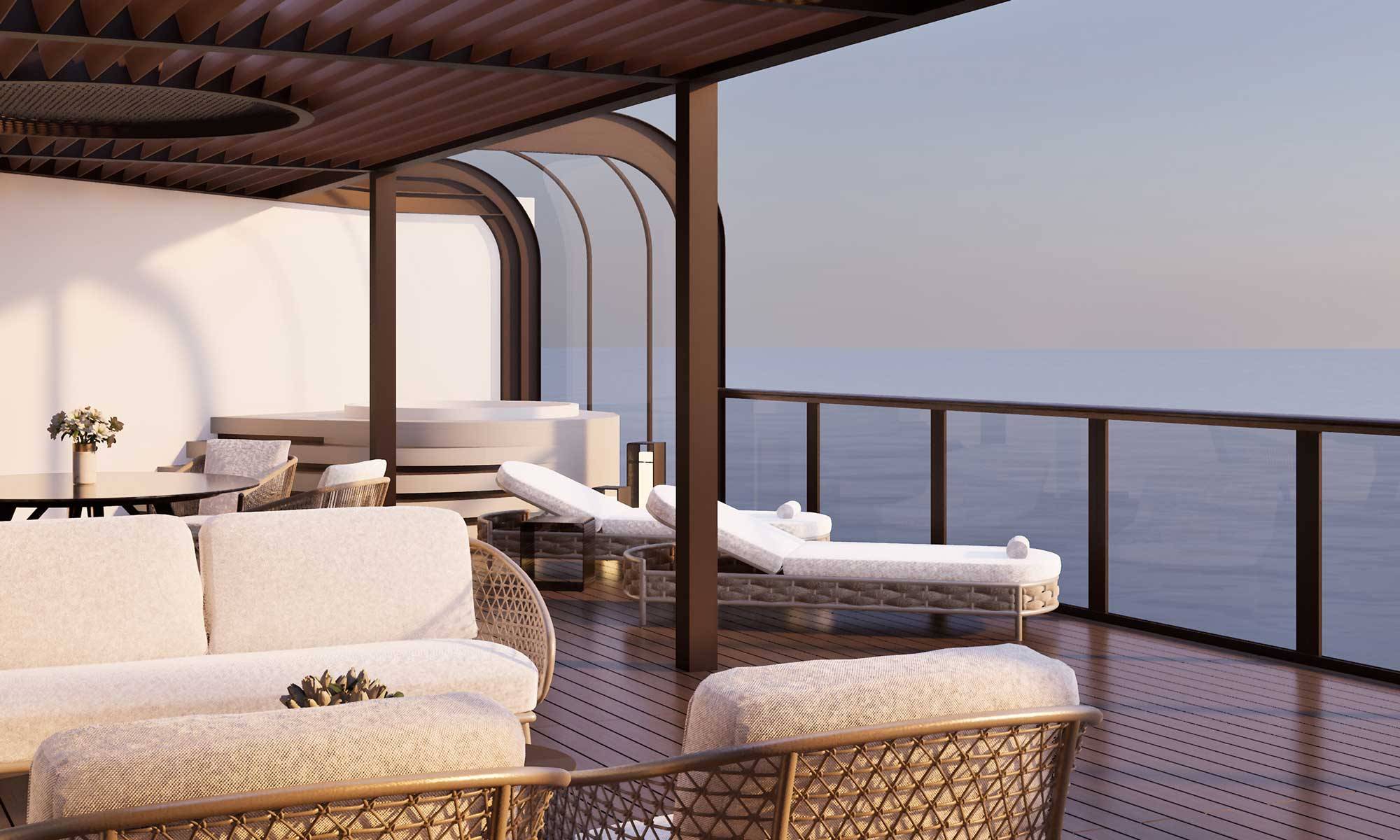 Seven Seas Prestige Skyview Luna Terrasse