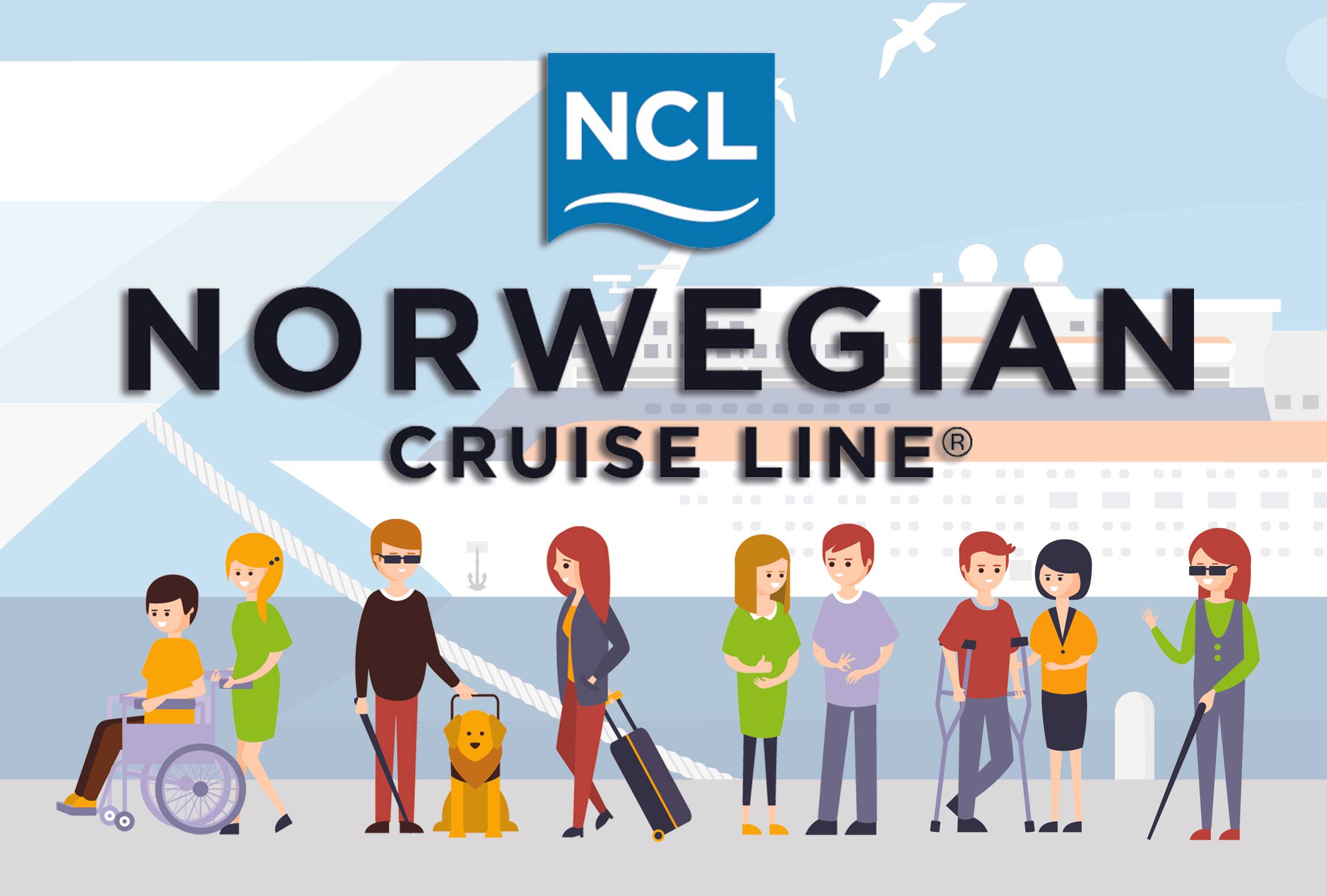 Mit Handicap bei Norwegian Cruise Line