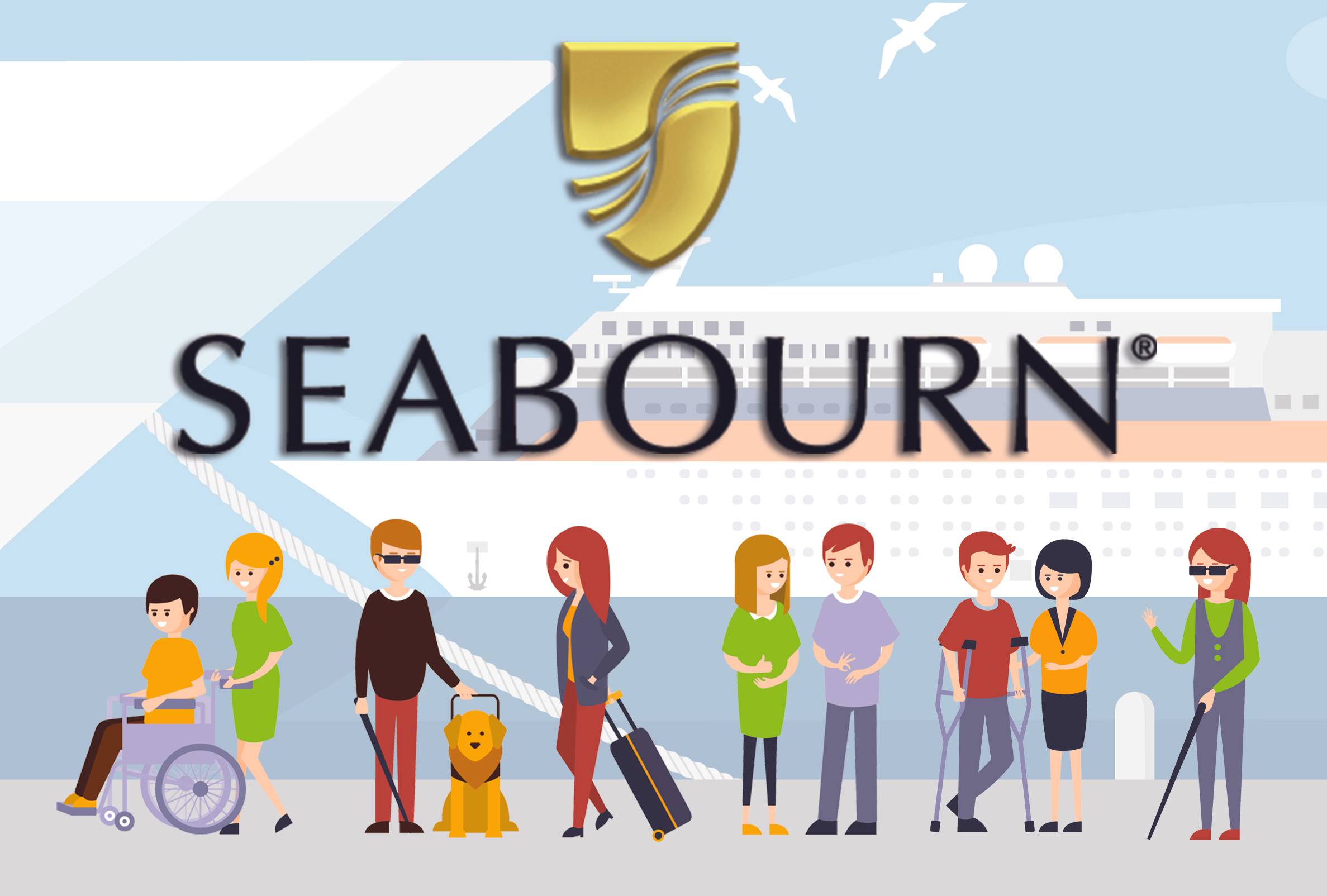 Mit Handicap bei Seabourn Cruise Line