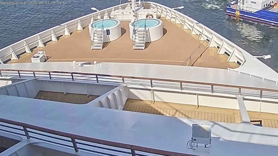 Aktuelle Schiffsansicht